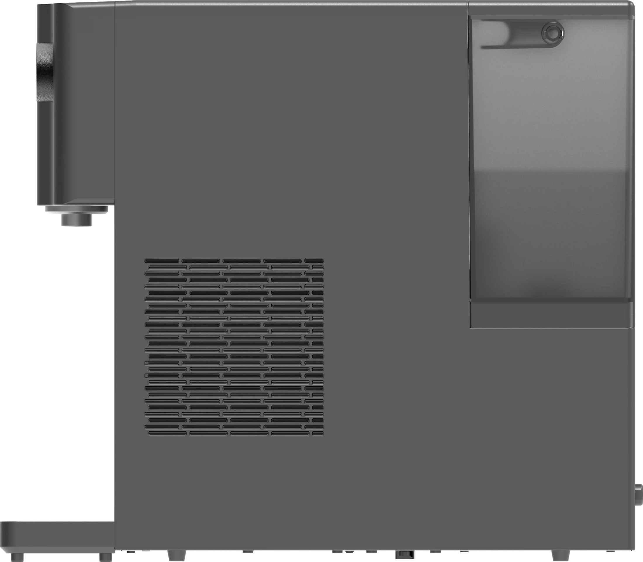 Right profile of the Graphite Grey Velta HydroSpark+