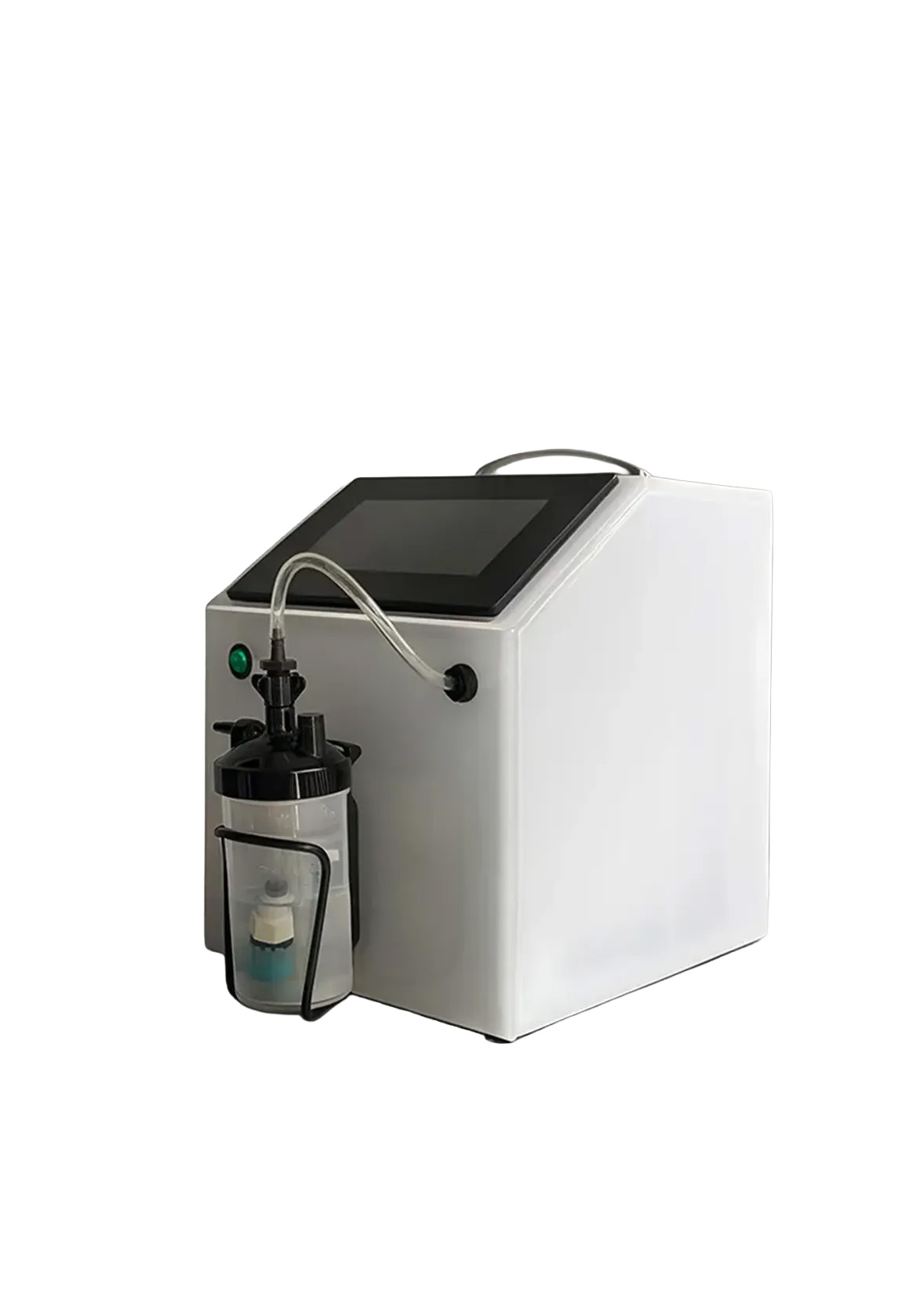 Three-quarter product view of HydroVitality with its front bubbler