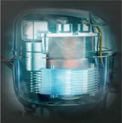 Cutaway visual of HydroSpark+ cooling hardware