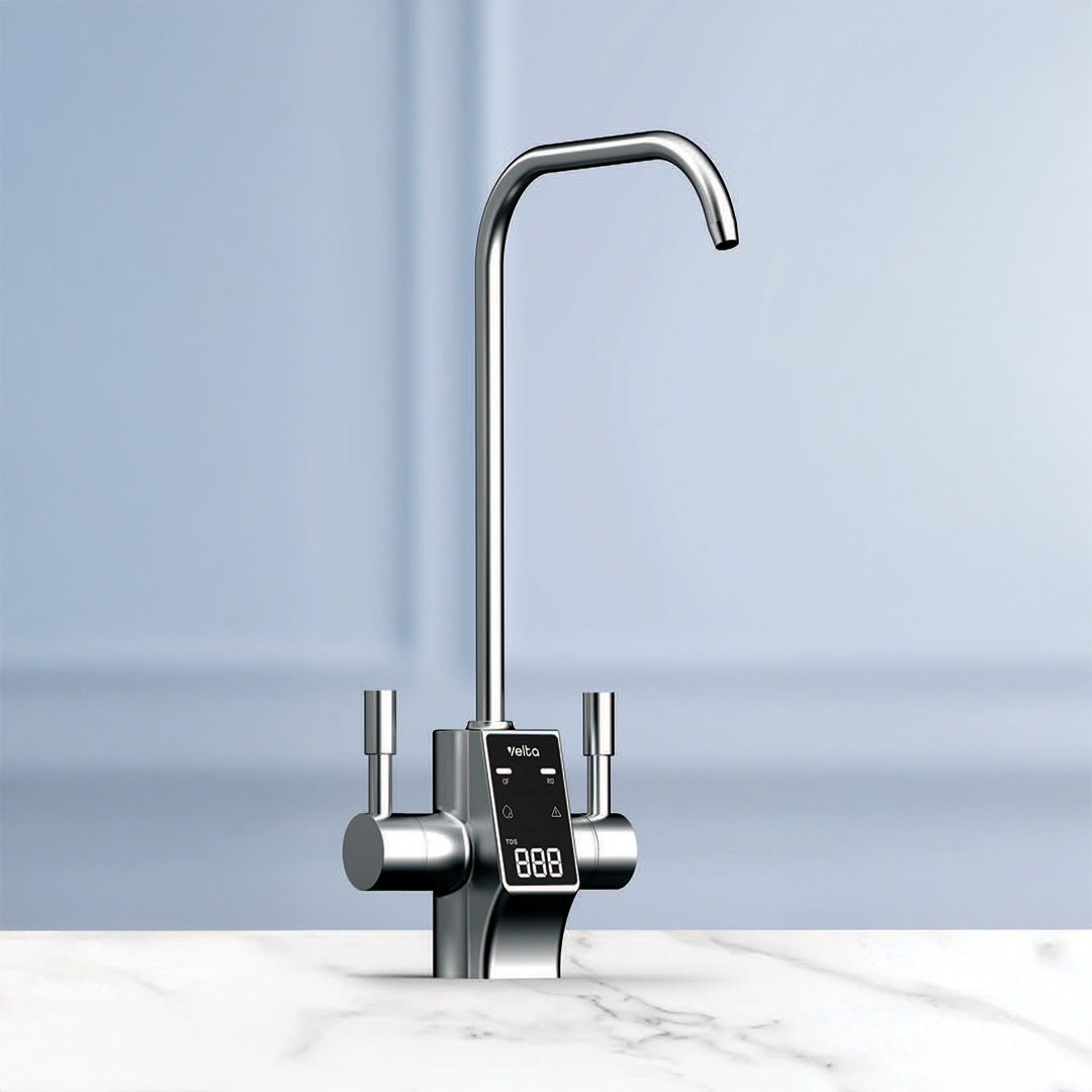 HydroView+ dedicated dual-lever display faucet