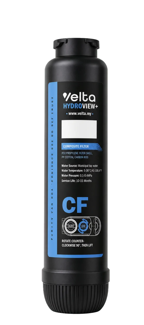 HydroView+ CF composite replacement filter